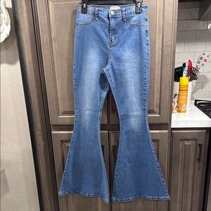 Women’s flare leg, bell bottom jeans by Blank Paige, size small, NWOT
